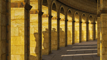 Image showing Ancient archway