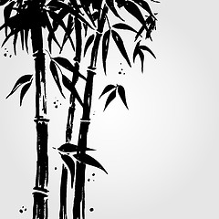 Image showing Bamboo in Chinese style.