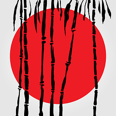 Image showing Bamboo in Chinese style.