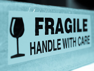 Image showing Fragile