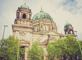 Image showing Retro look Berliner Dom