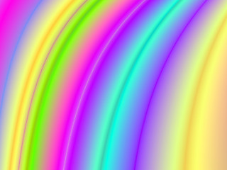 Image showing Colored curves