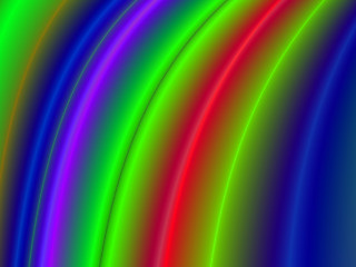 Image showing Colored curves