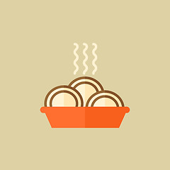 Image showing Food Flat Icon