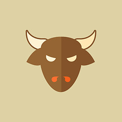 Image showing Beef. Food Flat Icon