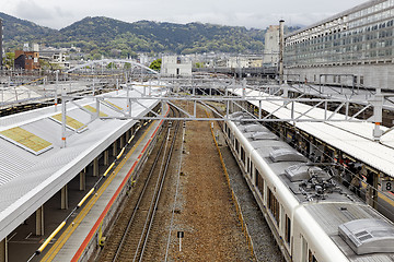 Image showing japan train station