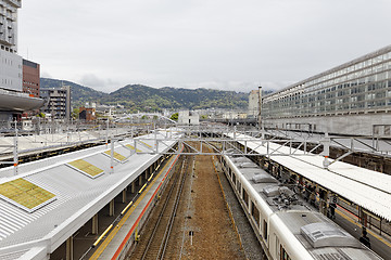 Image showing japan train station