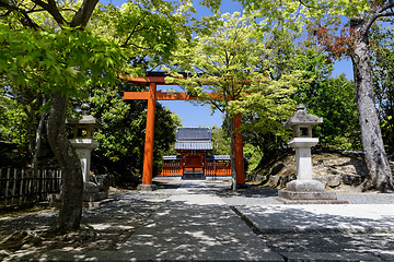 Image showing Japan temple
