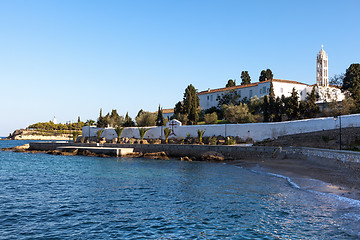 Image showing Spetses cathedral monastery