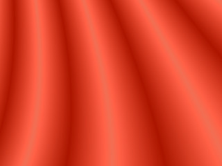 Image showing Red curtain