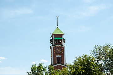 Image showing City clock