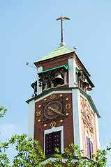 Image showing City clock