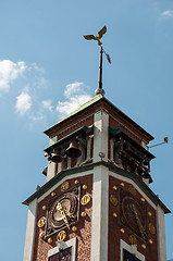 Image showing City clock