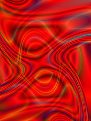 Image showing Red curves