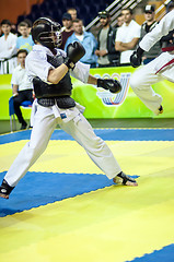 Image showing Kobudo competition between boys.