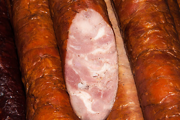 Image showing Sausage products