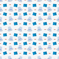 Image showing Blue vector background for Ice Bucket challenge