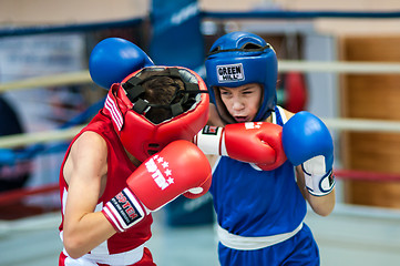 Image showing Competitions Boxing among Juniors,