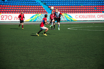 Image showing Soccer game