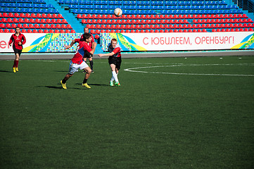 Image showing Soccer game