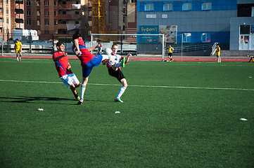 Image showing Soccer game