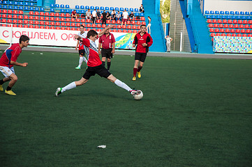 Image showing Soccer game