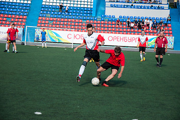 Image showing Soccer game