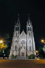 Image showing St. Ludmila Basilica.