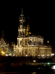 Image showing Dresden at night