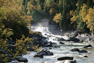 Image showing Foaming stream