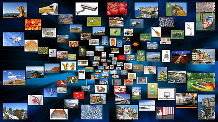 Image showing A variety of photos as background 16 9