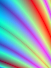 Image showing Colorful curtains