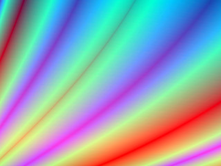 Image showing Colorful curtains