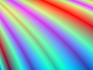 Image showing Colorful curtains