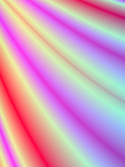 Image showing Colorful curtains