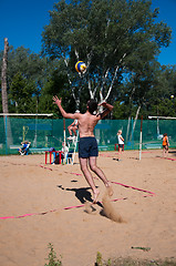 Image showing Beach Volleyball men