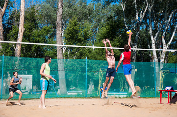 Image showing Beach Volleyball men