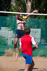 Image showing Beach Volleyball men