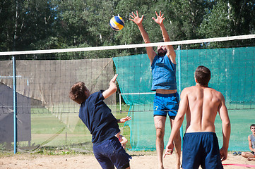 Image showing Beach Volleyball men