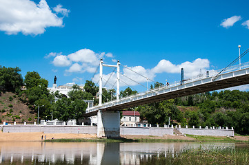 Image showing Pedestrian bridge