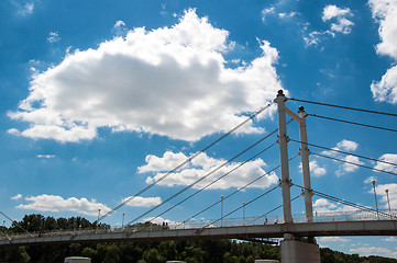 Image showing Pedestrian bridge