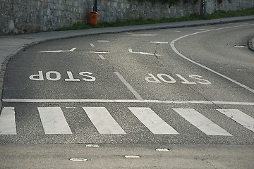 Image showing Stop sign