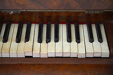 Image showing Old Piano