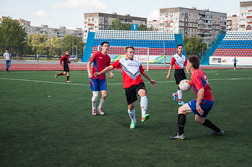 Image showing Soccer game,