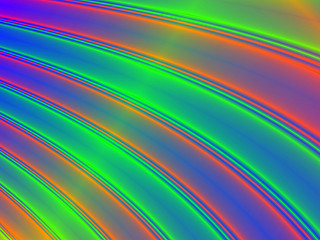 Image showing Colored curves