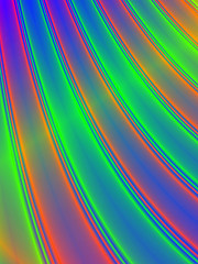 Image showing Colored curves