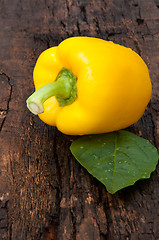 Image showing Sweet pepper yellow