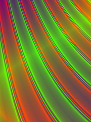 Image showing Colored curves