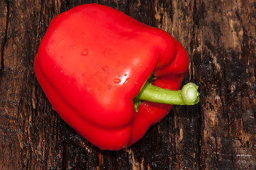 Image showing Sweet pepper Red