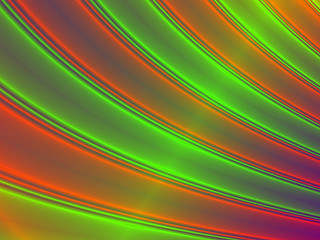 Image showing Colored curves